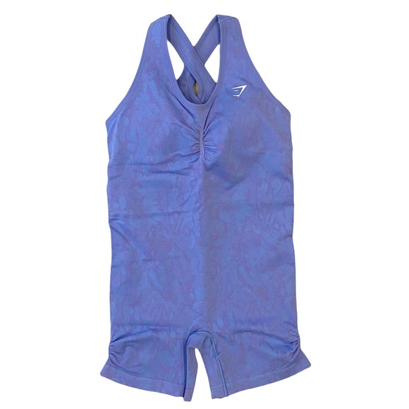Gymshark Women's Adapt Animal Seamless All-In-One Activewear Bodysuit Tight - Picture 1 of 10